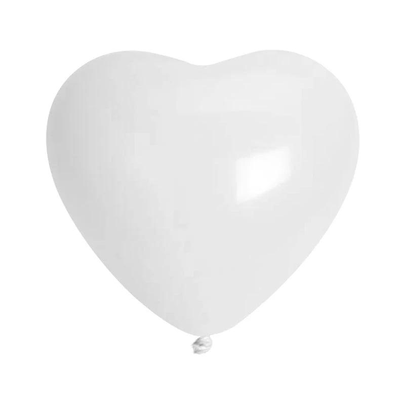 Heart Shape White Balloon